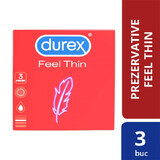 Kondom Feel Thin, 3 Stück, Durex