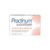 Proctinum Hyaluronsäure-Zäpfchen für Hämorrhoiden, 10 Stück, Zdrovit