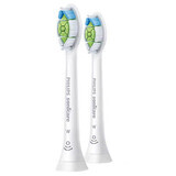 Nachfüllpackungen für elektrische Zahnbürste W2 Optimal White, 2 Stück, HX6062/10, Philips Sonicare