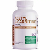 Acetil L-Carnitina, 500 mg, 60 cápsulas, Bronson Laboratories