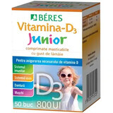 Vitamin-D3 Junior 800 IU, 50 Kautabletten, Beres