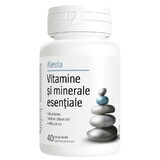 Vitamine und Mineralien, 40 Tabletten, Alevia