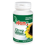 Zink, 60 Tabletten, Adams Vision