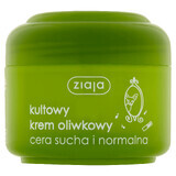 Ziaja Oliwkowa, crema, piel seca y normal, 50 ml