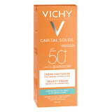 Vichy Ideal Soleil (Capital Soleil), Samtige Gesichtscreme, SPF 50, 50 ml