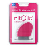 Pipi Nitolic Nissenentfernungsset, Emulsion, 20 ml + Kamm