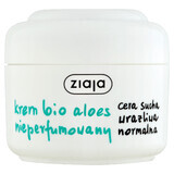 Ziaja Aloes, crème visage bio à l&#39;aloès, non parfumée, 50 ml