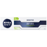 Nivea Men Sensitive, crema de afeitar, 100 ml