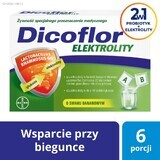 Dicoflor Electrolytes, für Kinder und Erwachsene, Bananengeschmack, 12 Beutel