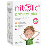 Pipi Nitolic Prevent Plus, Spray zum Schutz vor Läusen, 150 ml