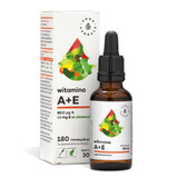 Aura Herbals, Vitamin A+E, Tropfen, 30 ml - Langfristig gültig!