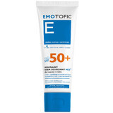 Emotopic, mineralische Schutzcreme med+ ab dem 1. Lebenstag, trockene und atopische Haut LSF 50+, 75 ml