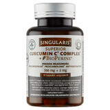 Singularis Superior, Curcumin-Komplex + Bioperin, 70 Kapseln.