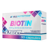 Allnutrition Biotin, biotin 5000 μg, 30 capsules