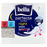 Bella Perfecta Ultra, Damenbinden Extra Soft mit Flügeln, extra lang, Night, 7 Stück