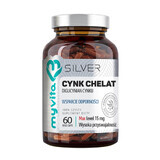 MyVita Zilver, zinkchelaat, 60 capsules