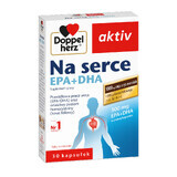 Doppelherz Aktiv Herzgesundheit Omega-3 EPA+DHA, 30 Kapseln