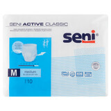 Seni Active Classic, absorberende slipjes, Medium, 80-110 cm, 10 stuks