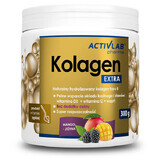 Activlab Pharma Kolagen Extra, mango-braambessensmaak, 300 g