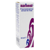 Narivent, spray nazal antiedematos, 20 ml