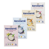 Kendamil Milchbrei-Set, gemischte Geschmacksrichtungen, 4 x 150 g