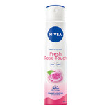 Nivea, spray anti-transpirant, Fresh Rose Touch, 250 ml