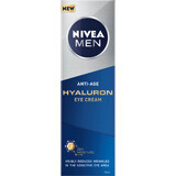 Nivea Men Hyaluron, crème anti-rides pour les yeux, 15 ml