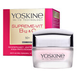 Yoskine Supreme-Vit B12 + C 50+, regenerating anti-wrinkle night cream, 50 ml