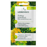 Uzdrovisco Exfoliation Treatment, peelende und reinigende Maske für eine makellose Haut, 10 ml