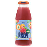 Bobo Frut Fruchtnektar, Apfel, Banane, Himbeere, nach 6 Monaten, 300 ml