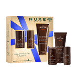 Coffret Nuxe Men, gel hydratant multifonctionnel pour le visage, 50 ml + déodorant roll-on, 50 ml + gel douche, 200 ml