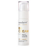 Swederm BB Cream, natürliche BB-Creme, SPF 15, 30 ml