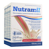 Olimp Nutramil Complex, nutritional preparation, white chocolate with raspberry flavor, 72 gx 7 sachets