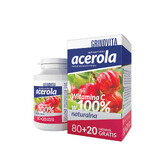 Grinovita Acerola, 80 Lutschtabletten + 20 Tabletten gratis