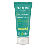 Weleda Energy Fresh, Duschgel für Männer 3in1, Zitrone und Zedernholz, 200 ml