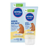 Nivea Baby, beruhigende Creme gegen Windelausschlag, vom ersten Lebenstag an, 100 ml