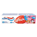 Aquafresh Splash Kids, Zahnpasta für Kinder von 3-8 Jahren, Erdbeere, 50 ml