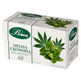 Bi Fix Melissa with hemp, herbal tea, 2 gx 20 sachets