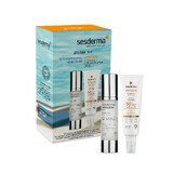 Sesderma Repaskin Set, Silk Touch, Sonnenschutzmittel für das Gesicht, SPF 50, 50 ml + Hidraderm Hyal, Gesichtscreme, 50 ml