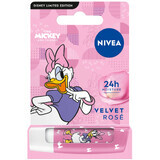 Nivea Daisy Duck, ruj, îngrijire, Velvet Rose, 4.8 g