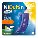 NiQuitin Mini 4 mg, 20 Lutschtabletten