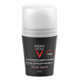 Vichy Homme, Roll-on Antitranspirant für Männer, 72 Stunden Schutz, 50 ml