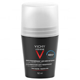 Vichy Homme, Roll-on 48h Antitranspirant für Männer, 50 ml