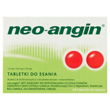 Neo-Angin 1,2 mg + 0,6 mg + 5,9 mg, 24 Lutschtabletten