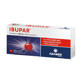 Ibupar 200 mg, 10 comprimate