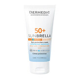 Dermedic Sunbrella, Schutzcreme, fettige und Mischhaut, SPF 50+, 50 g