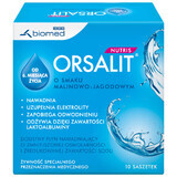 Orsalit Nutris, Himbeer- und Heidelbeergeschmack, 10 Portionsbeutel