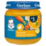 Gerber Zupa, Hühner- und Rinderbrühe, nach 5 Monaten, 125 g