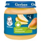 Gerber, Dessert, Williams-Birnen, nach 4 Monaten, 125 g