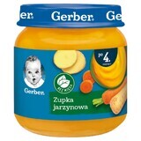 Gerber Zupa, Gemüse, nach 4 Monaten, 125 g